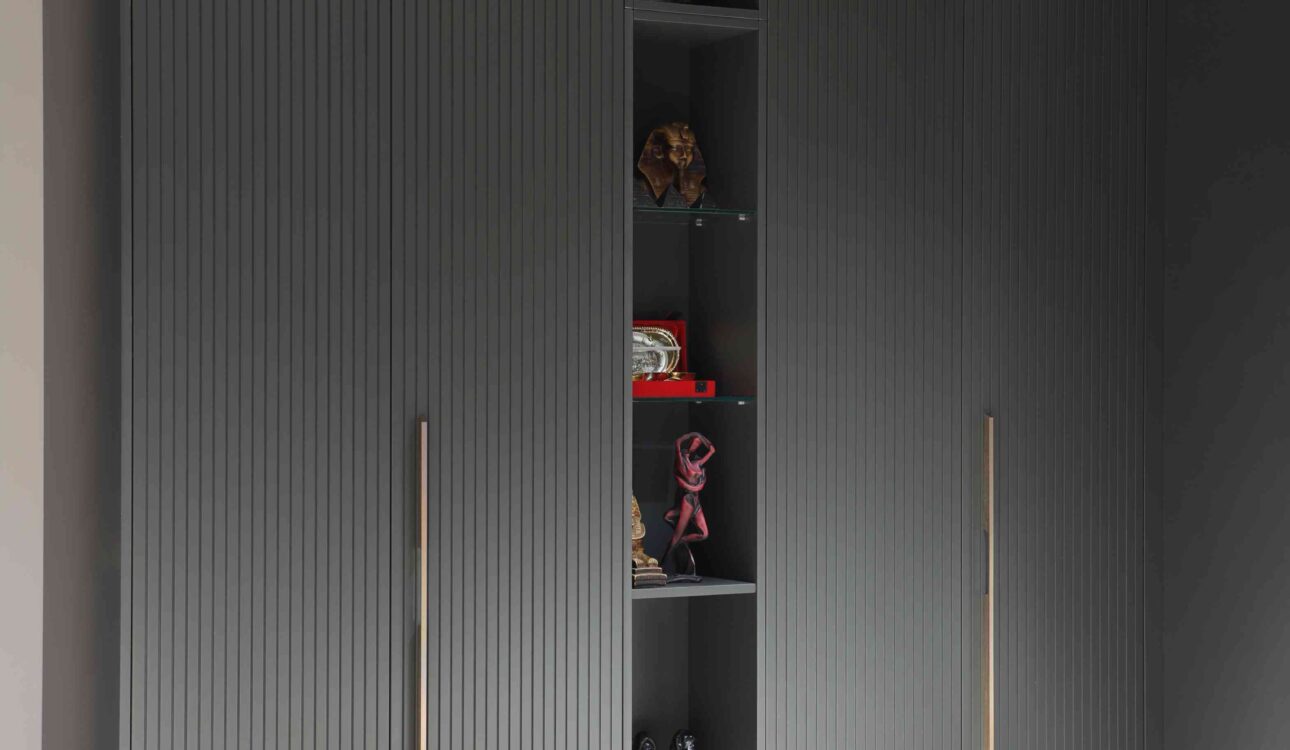 Fluted Shutter Modular Wardrobes