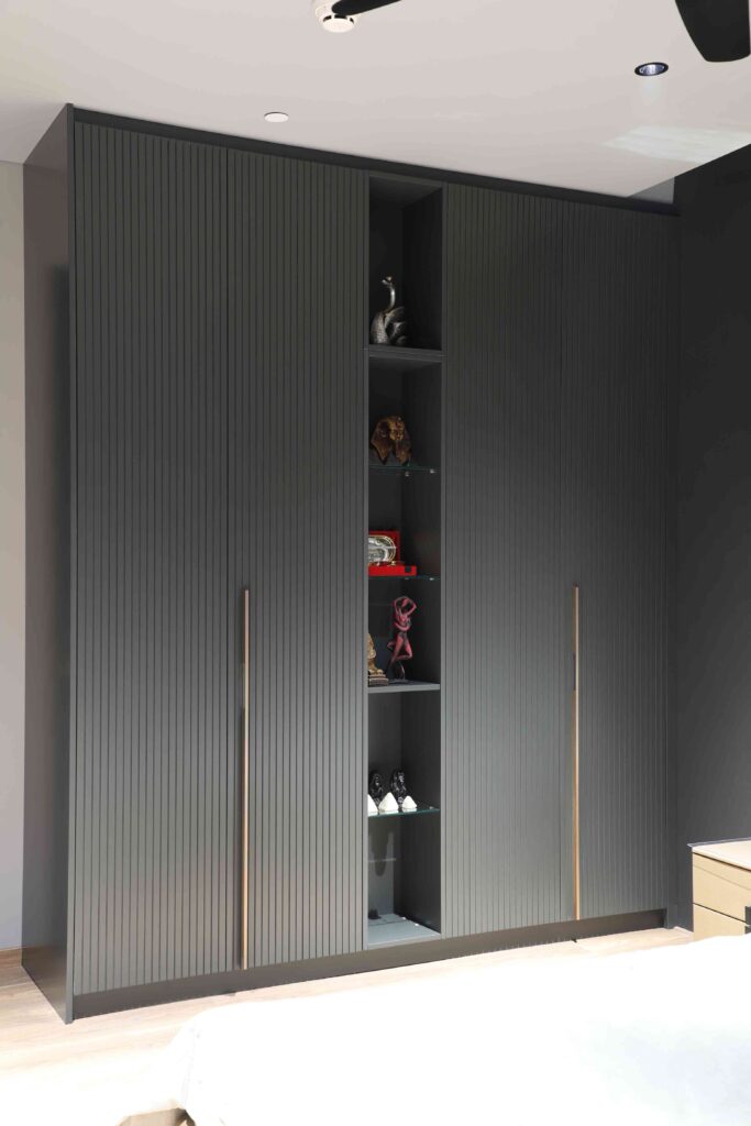 Fluted Shutter Modular Wardrobes