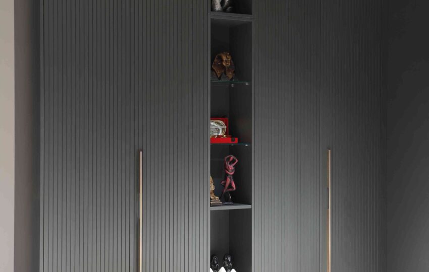 Fluted Shutter Modular Wardrobes