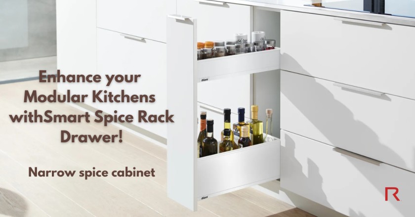 Spice Rack Solutions for Your Modular Kitchen
